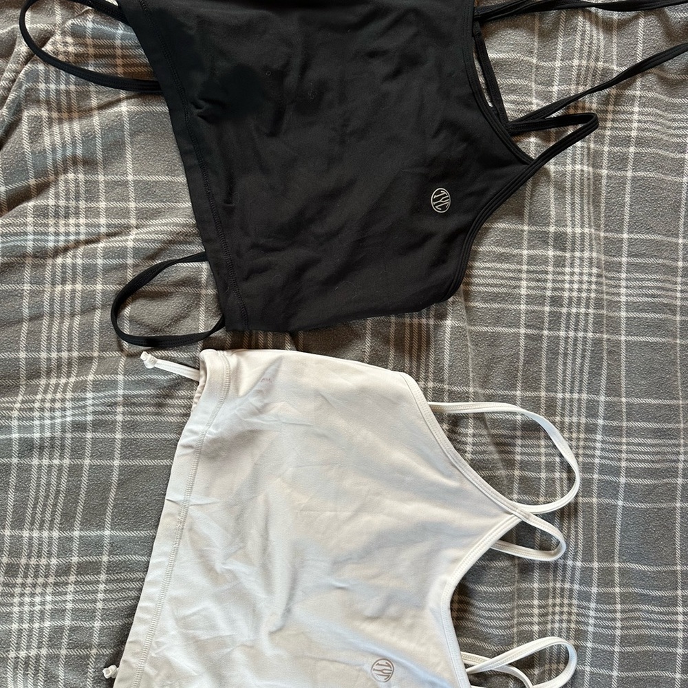 Women's Black and White Intimates Set
